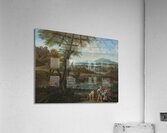 Polycrates Finding His Ring In The Fish [17th Century] by Roman School [16th–20th Century] Acrylic Print