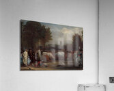 Milkmaids in St. James’s Park. Westminster Abbey Beyond [ca. 1801] by Benjamin West [1738–1820] Acrylic Print