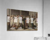 Sabbath Service by Edouard Moyse [1827–1908] Acrylic Print