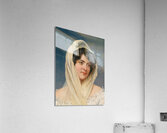 Portrait of a young lady with a veil by Eugen von Blaas [1843–1931] Acrylic Print