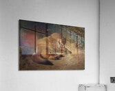 After the meal [1846–1879] by Bernard te Gempt [1826–1879] Acrylic Print