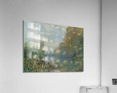 Bords De La Seine En Automne [1876] by Claude Monet [1840–1926] Acrylic Print