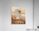 Dutch Lady with Tulips by Paul Berthon [1872–1909] Acrylic Print