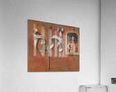 Trompe–l’oeil with Painting of The Man of Sorrows [ca. 1514–15] by Bernard van Orley [1492–1542] Acrylic Print