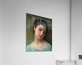 Portrait De Jeune Fille [1898] by William Bouguereau [1825–1905] Acrylic Print