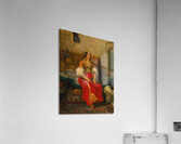 Juive de Tanger en costume d’appart by Eugène Delacroix [1798–1863] Acrylic Print