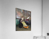 Woman With A Parrot [c. 1872] by Raimundo de Madrazo y Garreta [1841–1920] Acrylic Print