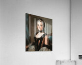 Presumed Portrait Of The Duchesse De Beuvron. Born Rouillé [18th century] by French School [16th–20th Century] Acrylic Print