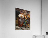 Grandpa’s coffee by Eugenio Zampighi [1859–1944] Acrylic Print