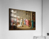 A Visit. A Harem Interior by Henriette Browne [1829–1901] Acrylic Print