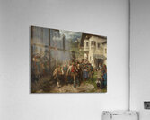 Das letzte Aufgebot [1874] by Franz von Defregger [1835–1921] Acrylic Print