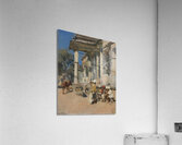 Portico Of A Mosque. Ahmedabad by Edwin Lord Weeks [1849–1903] Acrylic Print