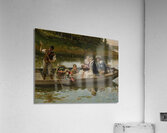 Return from market by Adrien Moreau [1843–1906] Acrylic Print