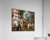 A Bacchanal With Ceres. Bacchus And Venus by Jan Brueghel the Younger [1601–1678] Acrylic Print