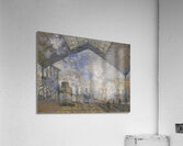 The Saint–Lazare Station [1877] by Claude Monet [1840–1926] Acrylic Print