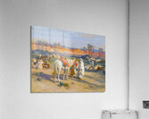 Halt In The Desert [1922] by Frederick Arthur Bridgman [1847–1928] Acrylic Print