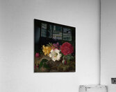 Still Life with Flowers [1867] by Frants Diderik Bøe [1820–1891] Acrylic Print