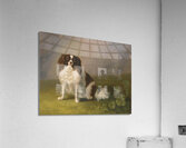 Portrait Of A King Charles Spaniel In A Landscape by Jakob Philipp Hackert [1737–1807] Acrylic Print