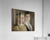 Portrait de Jean et Jeanne. Les enfants du professeur Joffroy [1895] by André Brouillet [1857–1914] Acrylic Print