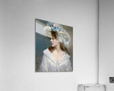 Woman In White [c. 1880] by Raimundo de Madrazo y Garreta [1841–1920] Acrylic Print