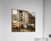 The shepherd’s home by Richard Ansdell [1815–1885] Acrylic Print