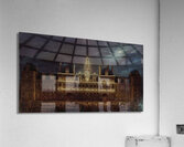 Illumination de l’Hôtel de Ville pour la fête du roi. Le 1er mai 1847 [1847] by Auguste Roux [19th century] Acrylic Print