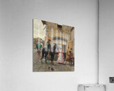 Stopping for a Drink [1888] by Raffaello Sorbi [1844–1931] Acrylic Print