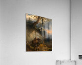 Ein von Wölfen angefallener Eber [around 1846] by Friedrich August Matthias Gauermann [1807–1862] Acrylic Print