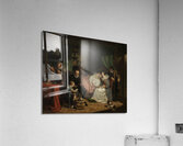 Prince William I nursed by his Wife Charlotte de Bourbon after the Abortive Attempt on his Life by Jean Jaurequi in Antwerp in 1582 [1840] by Nicolaas Pieneman [1809–1860] Acrylic Print