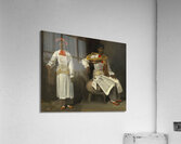 Two Studies of an Indian from Calcutta.Seated and Standing [c. 1823–1824] by Eugène Delacroix [1798–1863] Acrylic Print