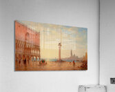 View Of The Piazza San Marco. Venice by Charles Clement Calderon [1870–1906] Acrylic Print