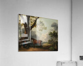 The Third Duke of Dorset’s Hunter with a Groom and a Dog [1768] by George Stubbs [1724–1806] Acrylic Print