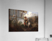 American Frontier Life [1852] by Arthur Fitzwilliam Tait [1819–1905] Acrylic Print