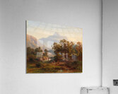 Region In South Tyrol–landscape In The Morning Light by August Behrendsen [1819–1886] Acrylic Print