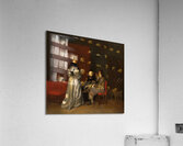 De vaderlijke vermaning [1824–1850] by Charles van Beveren [1809–1850] Acrylic Print