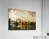 Prager Burg – Hradschin by Alois von Saar [1779–1840] Acrylic Print