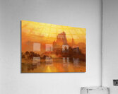 The Golden Hour [1875] by Thomas Moran [1837–1926] Acrylic Print