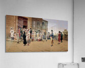Leaving Church by Germán Álvarez Algeciras [1848–c. 1912] Acrylic Print