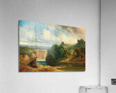 A River Valley by Anton Doll [1826–1887] Acrylic Print