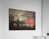 A view of Vesuvius from Posillipo. Naples by Joseph Wright of Derby [1734–1797] Acrylic Print