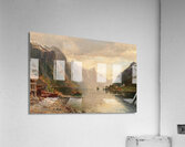 Fjordlandschaft [1891] by Anders Askevold [1834–1900] Acrylic Print