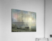 View of a Rocky Coast by Moonlight [1830–1880] by Théodore Gudin [1802–1880] Acrylic Print