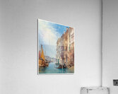 A Gondola on the Grand Canal. Venice [1866] by William Callow [1812–1908] Acrylic Print
