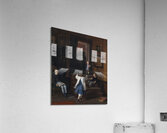 The Artist’s Wife and Children in the Studio at Charlottenborg [1861–1862] by Wilhelm Marstrand [1810–1873] Acrylic Print