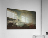 The Gulf of Naples. Moonlight [1820–1821] by Johan Christian Dahl [1788–1857] Acrylic Print