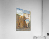 Street Scene In Jerusalem [1863] by Carl Friedrich Heinrich Werner [1808–1894] Acrylic Print