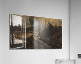 Gewittersturm im Hochgebirge [1858] by Albert Zimmermann [1808–1888] Acrylic Print