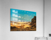 The Libyan Desert by Carl Hasch [1834–1897] Acrylic Print