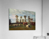 Pasture in Normandy [1852] by Constant Troyon [1810–1865] Acrylic Print