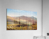 The Amphitheatre of Tusculum and Albano Mountains. Rome [1860] by Worthington Whittredge [1820–1910] Acrylic Print